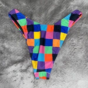 Odd Future high cut pixel bikini bottom (brand: odd future, size S)